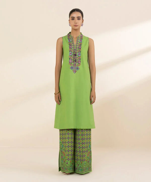2 Piece - Embroidered Lawn Suit