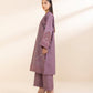 2 Piece - Embroidered Dobby Suit