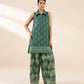 2 Piece - Printed Crosshatch Suit
