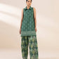2 Piece - Printed Crosshatch Suit