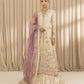 3 Piece - Embroidered Raw Silk Suit