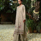 3 Piece - Embroidered Cotton Jacquard Suit