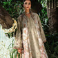 3 Piece - Embroidered Cotton Jacquard Suit