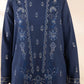 3 Piece - Embroidered Raw Silk Suit