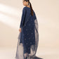 3 Piece - Embroidered Raw Silk Suit