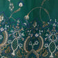 3 Piece - Embroidered Net Suit