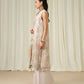 3 Piece - Embroidered Chiffon Suit