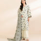 3 Piece - Printed Cambric Suit