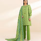 3 Piece - Printed Khaddar Suit