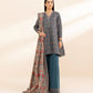 3 Piece - Printed Khaddar Suit