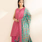 3 Piece - Printed Khaddar Suit