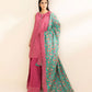 3 Piece - Printed Khaddar Suit