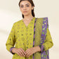 3 Piece - Printed Khaddar Suit
