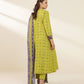 3 Piece - Printed Khaddar Suit