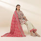 3 Piece - Printed Khaddar Suit