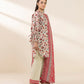 3 Piece - Printed Khaddar Suit