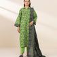 3 Piece - Printed Khaddar Suit