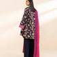 3 Piece - Printed Khaddar Suit