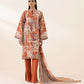 3 Piece - Printed Cambric Suit