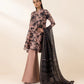 3 Piece - Printed Light Khaddar Suit