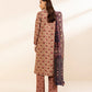 3 Piece - Printed Khaddar Suit