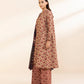 3 Piece - Printed Khaddar Suit