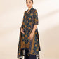 3 Piece - Printed Linen Suit