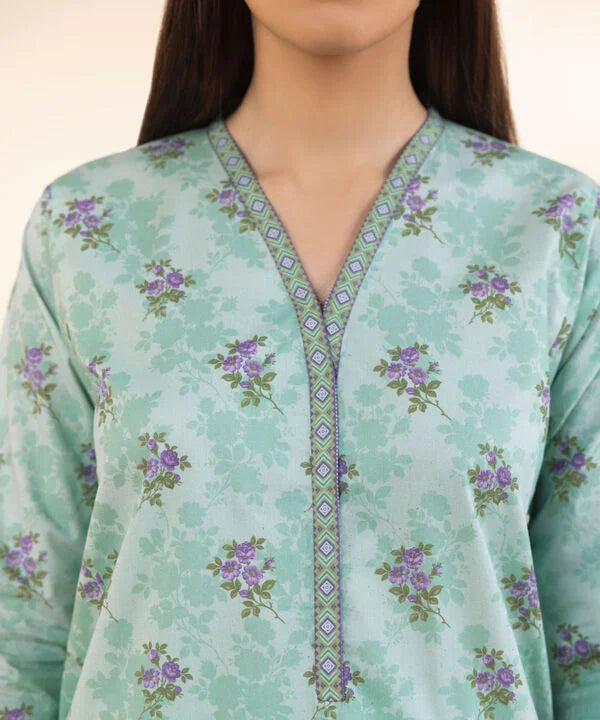 3 Piece - Printed Lawn Suit