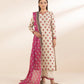 3 Piece - Printed Cotton Suit
