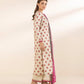 3 Piece - Printed Cotton Suit