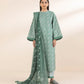 3 Piece - Printed Cotton Suit