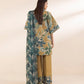 3 Piece - Printed Cotton Suit