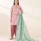 3 Piece - Printed Lawn Suit