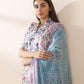 3 Piece - Printed Cotton Suit