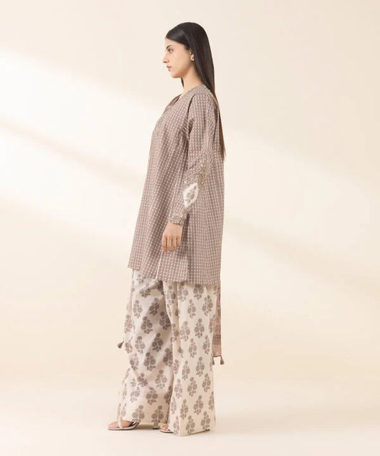 3 Piece - Embroidered Lawn Suit