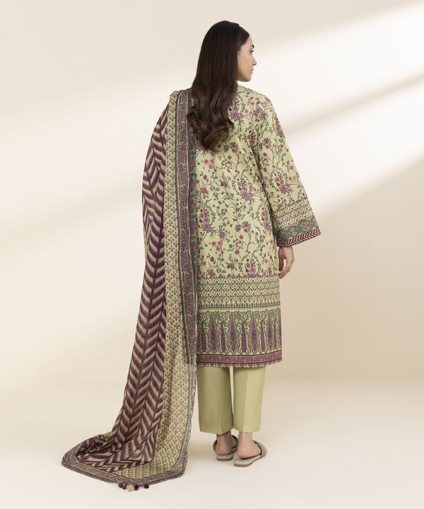 3 Piece - Printed Lawn Suit