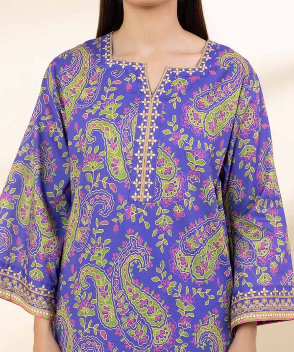 3 Piece - Printed Lawn Suit