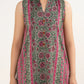 3 Piece - Printed Light Linen Suit