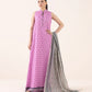 3 Piece - Printed Light Linen Suit