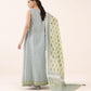 3 Piece - Printed Light Linen Suit
