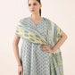 3 Piece - Printed Light Linen Suit