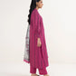 3 Piece - Printed Light Khaddar Suit