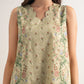3 Piece - Printed Zari Lawn Suit
