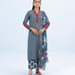 3 Piece - Embroidered Khaddar Suit