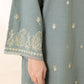 3 Piece - Embroidered Dobby Suit