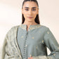 3 Piece - Embroidered Dobby Suit