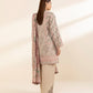 3 Piece - Embroidered Cotton Suit