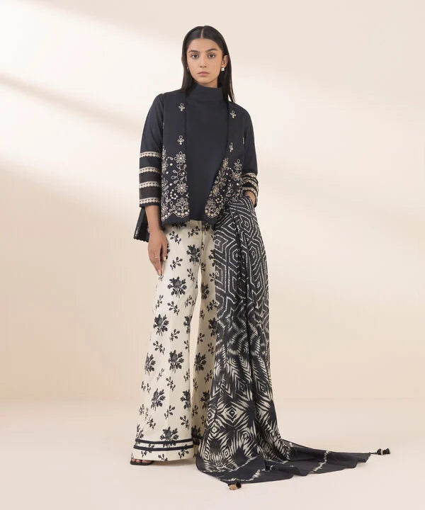 3 Piece - Embroidered Lawn Suit
