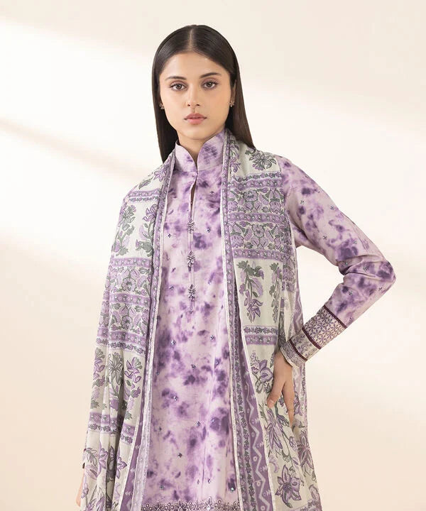 3 Piece - Embroidered Lawn Suit