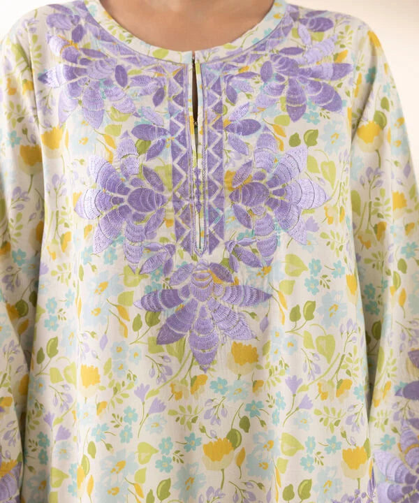 3 Piece - Embroidered Lawn Suit